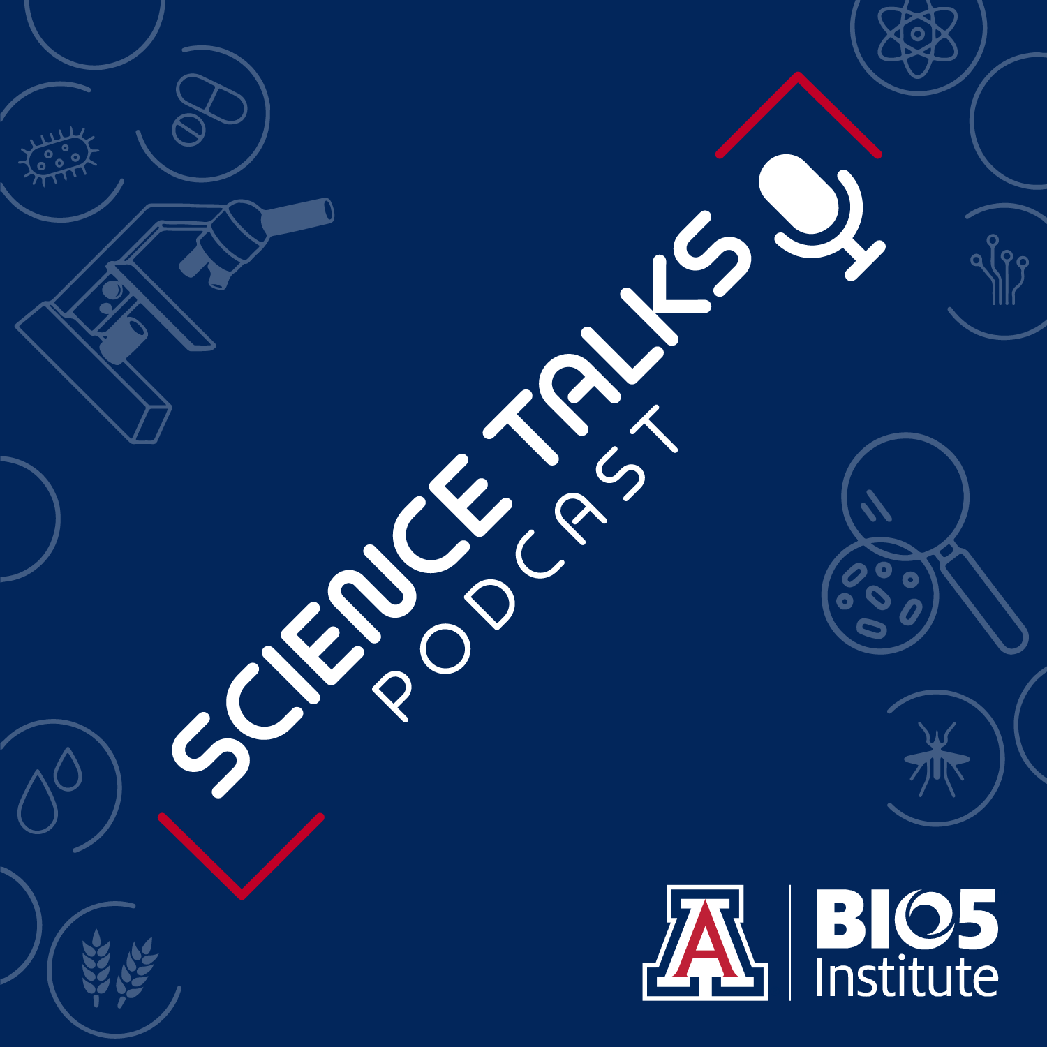 Science Talks Podcast graphic