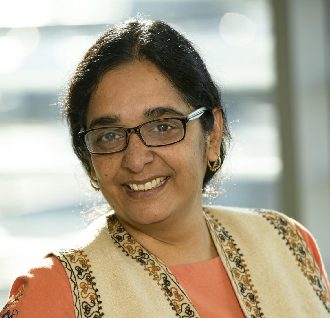 headshot of Dr. Lalitha Madhavan